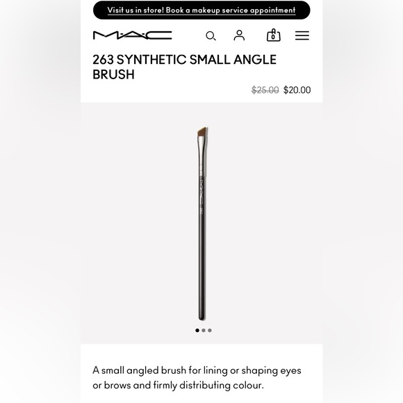 NWT 4 MAC Cosmetics Makeup Brushes - Picture 3 of 6